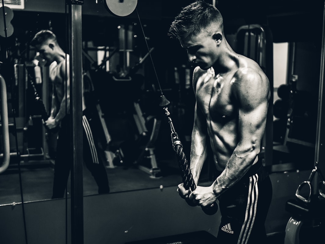 Professional fitness and nutrition guidance for men
